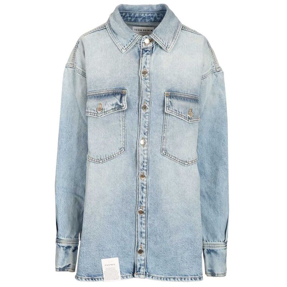 Icon Denim Women "Noa" Oversize Denim Shirt